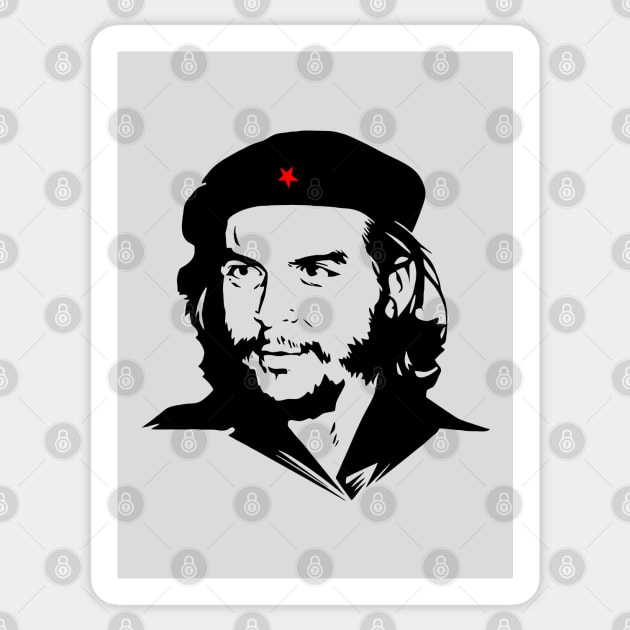 Che Guevara Rebel Cuban Guerrilla Revolution T-Shirt Sticker by HiDearPrint